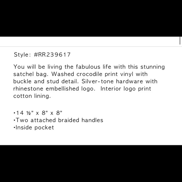 Rare Guess Esme Satchel with Wallet - Picture 6 of 6